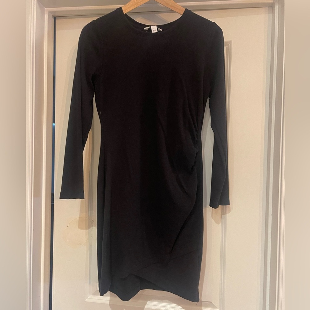 Nine West Classic Black Long Sleeve Dress